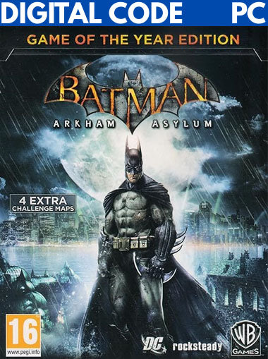 Batman Arkham Asylum - GOTY Edition (Steam Code)