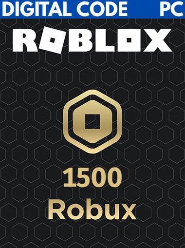 Roblox Gift Card - 1500 Robux (Email Delivery)