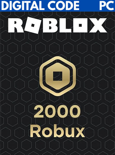 Roblox Gift Card - 2000 Robux (Email Delivery)