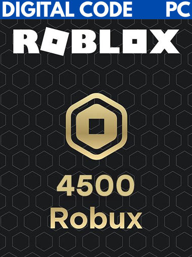 Roblox Gift Card - 4500 Robux (Email Delivery)