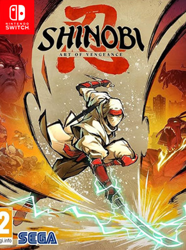 Shinobi Art of Vengeance Nintendo Switch Code